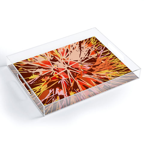 Rosie Brown Natures Fireworks Acrylic Tray
