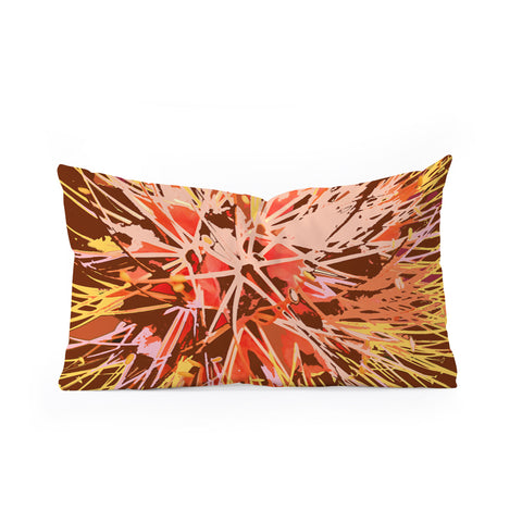 Rosie Brown Natures Fireworks Oblong Throw Pillow