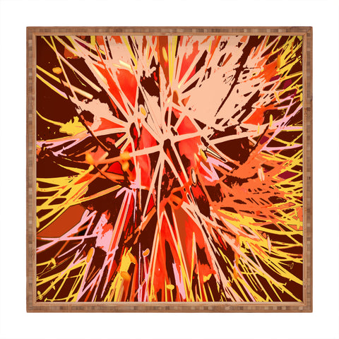 Rosie Brown Natures Fireworks Square Tray