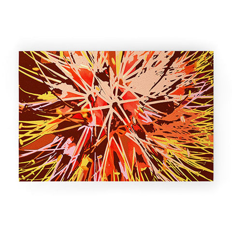 Rosie Brown Natures Fireworks Welcome Mat