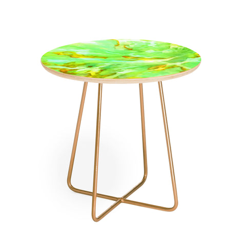 Rosie Brown Neon Sea Coral Round Side Table