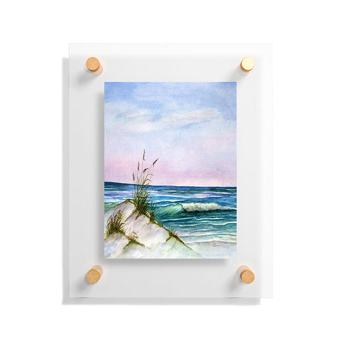 Rosie Brown Okaloosa Beach Floating Acrylic Print