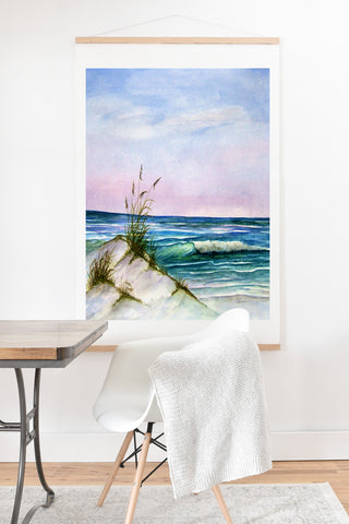 Rosie Brown Okaloosa Beach Art Print And Hanger