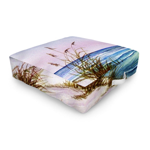 Rosie Brown Okaloosa Beach Outdoor Floor Cushion