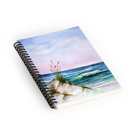 Rosie Brown Okaloosa Beach Spiral Notebook