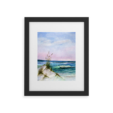 Rosie Brown Okaloosa Beach Framed Art Print