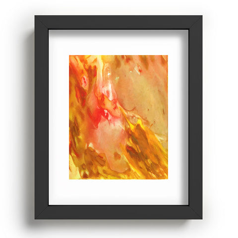 Rosie Brown On Fire Recessed Framing Rectangle