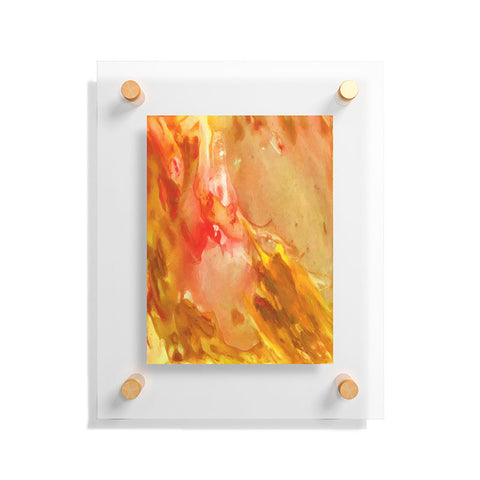 Rosie Brown On Fire Floating Acrylic Print