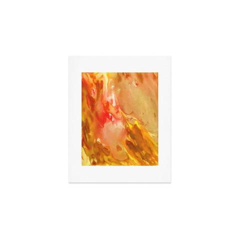 Rosie Brown On Fire Art Print