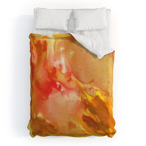 Rosie Brown On Fire Duvet Cover