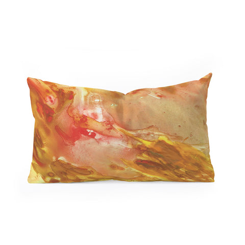 Rosie Brown On Fire Oblong Throw Pillow