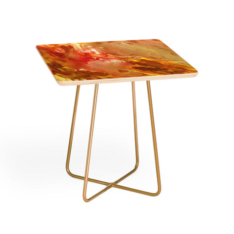 Rosie Brown On Fire Side Table