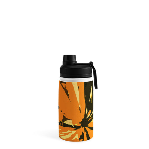 Rosie Brown Orange Bromeliad Water Bottle