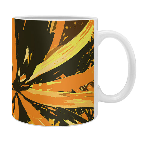 Rosie Brown Orange Bromeliad Coffee Mug