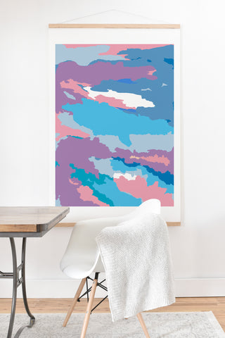 Rosie Brown Painted Sky Art Print And Hanger