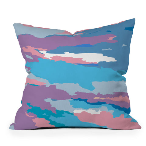Rosie Brown Painted Sky Throw Pillow