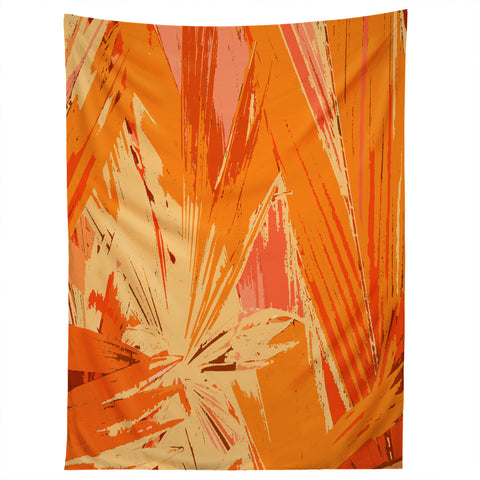 Rosie Brown Palm Explosion Tapestry