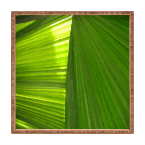 Rosie Brown Palms 2 Square Tray