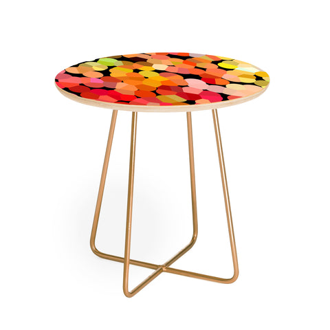 Rosie Brown Papelillo Round Side Table