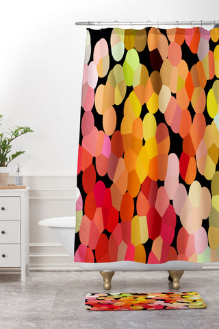 Rosie Brown Papelillo Shower Curtain And Mat