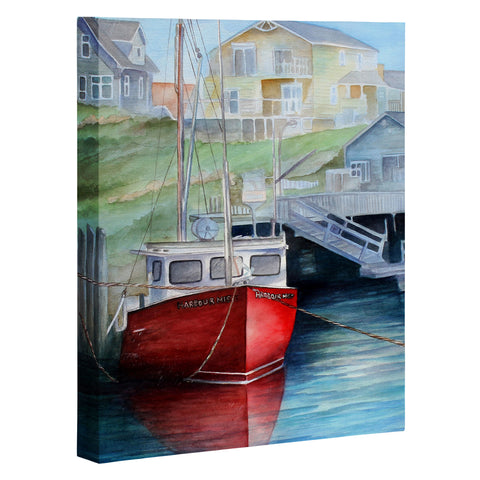 Rosie Brown Peggys Cove Art Canvas