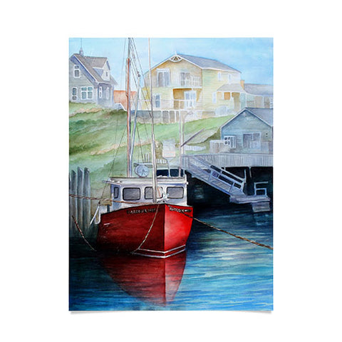 Rosie Brown Peggys Cove Poster