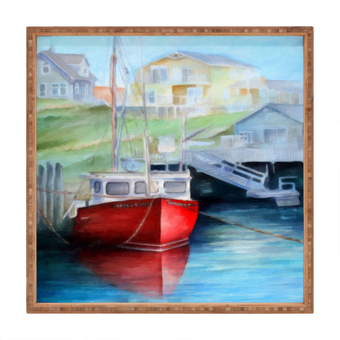 Rosie Brown Peggys Cove Square Tray