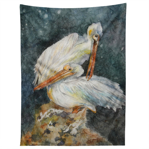 Rosie Brown Pelicans 1 Tapestry