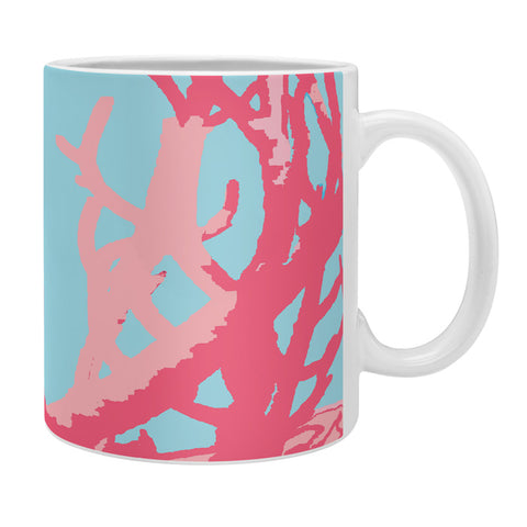 Rosie Brown Pink Seaweed Coffee Mug