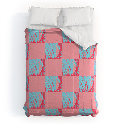 Rosie Brown Pink Seaweed Quilt Comforter