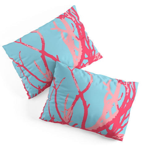 Rosie Brown Pink Seaweed Pillow Shams