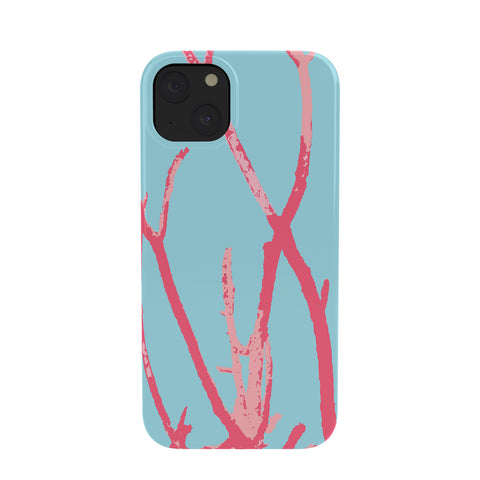 Rosie Brown Pink Seaweed Phone Case