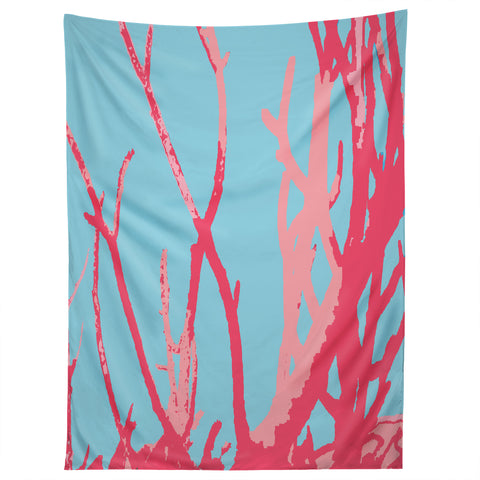 Rosie Brown Pink Seaweed Tapestry