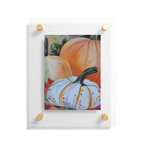 Rosie Brown Pumpkin Patch Floating Acrylic Print