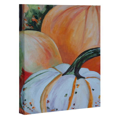 Rosie Brown Pumpkin Patch Art Canvas