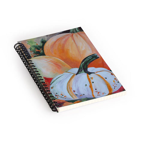 Rosie Brown Pumpkin Patch Spiral Notebook