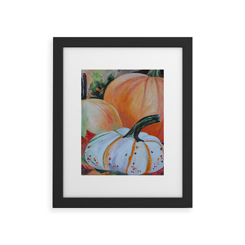Rosie Brown Pumpkin Patch Framed Art Print