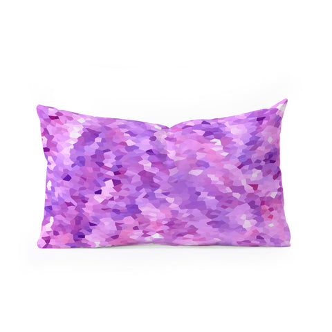 Rosie Brown Purple Perfection Oblong Throw Pillow