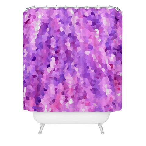 Rosie Brown Purple Perfection Shower Curtain