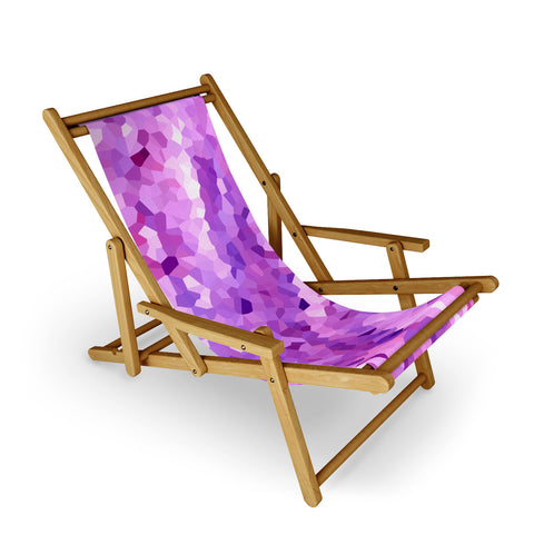 Rosie Brown Purple Perfection Sling Chair