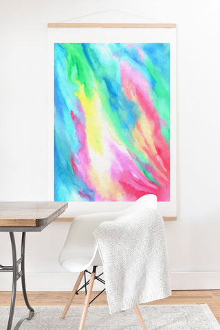 Rosie Brown Rainbow Connection Art Print And Hanger