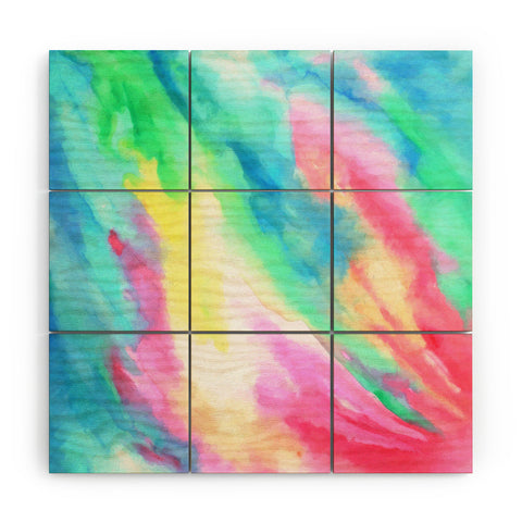 Rosie Brown Rainbow Connection Wood Wall Mural