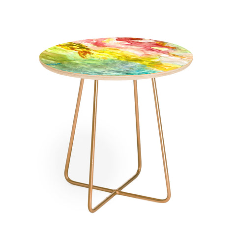 Rosie Brown Ray of light Round Side Table