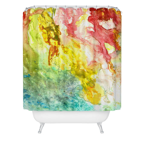 Rosie Brown Ray of light Shower Curtain