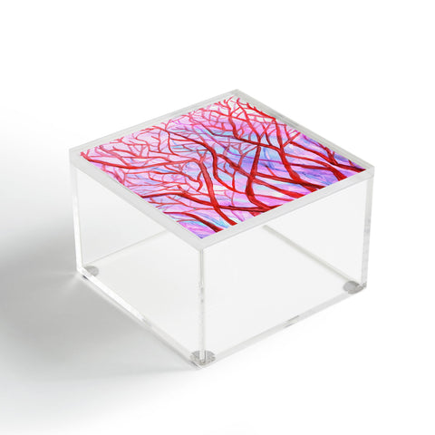 Rosie Brown Red Coral Acrylic Box