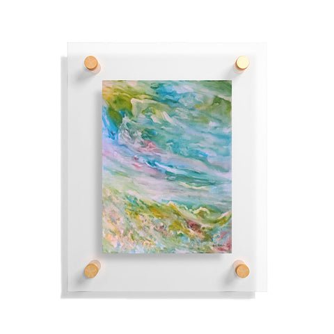 Rosie Brown Reflections In Watercolor Floating Acrylic Print