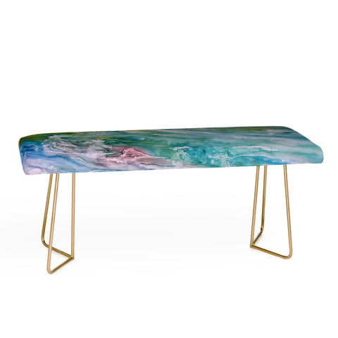 Rosie Brown Reflections In Watercolor Bench