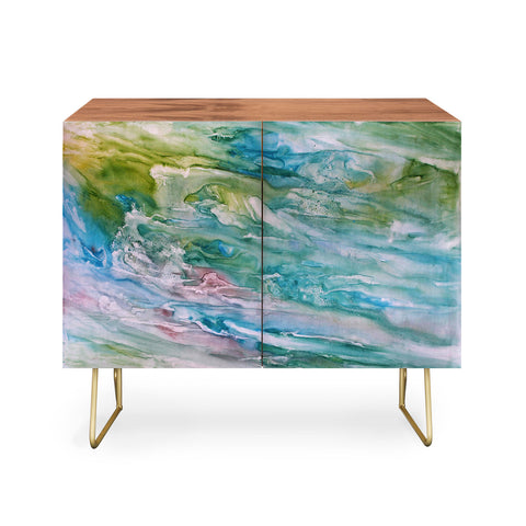 Rosie Brown Reflections In Watercolor Credenza