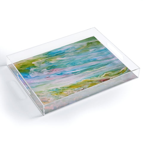Rosie Brown Reflections In Watercolor Acrylic Tray