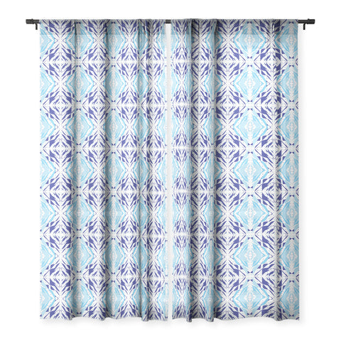 Rosie Brown Sail With Me Sheer Window Curtain